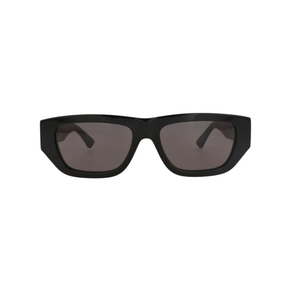 Bottega Veneta Square-Frame Recycled Acetate Sunglasses Black Unisex-Adult